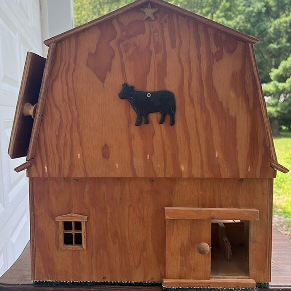 Antique Handcrafted wooden barn - Unique - One of a kind - Picture 4 of 16